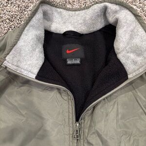 Nike Jacket Green Black Vintage Red Tag Y2K Zip 90’s
